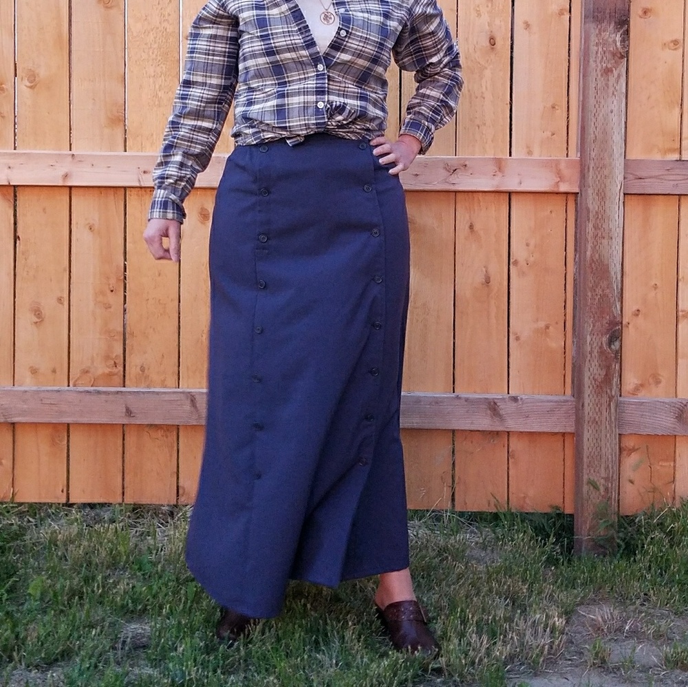 Split convertible riding skirt, culottes